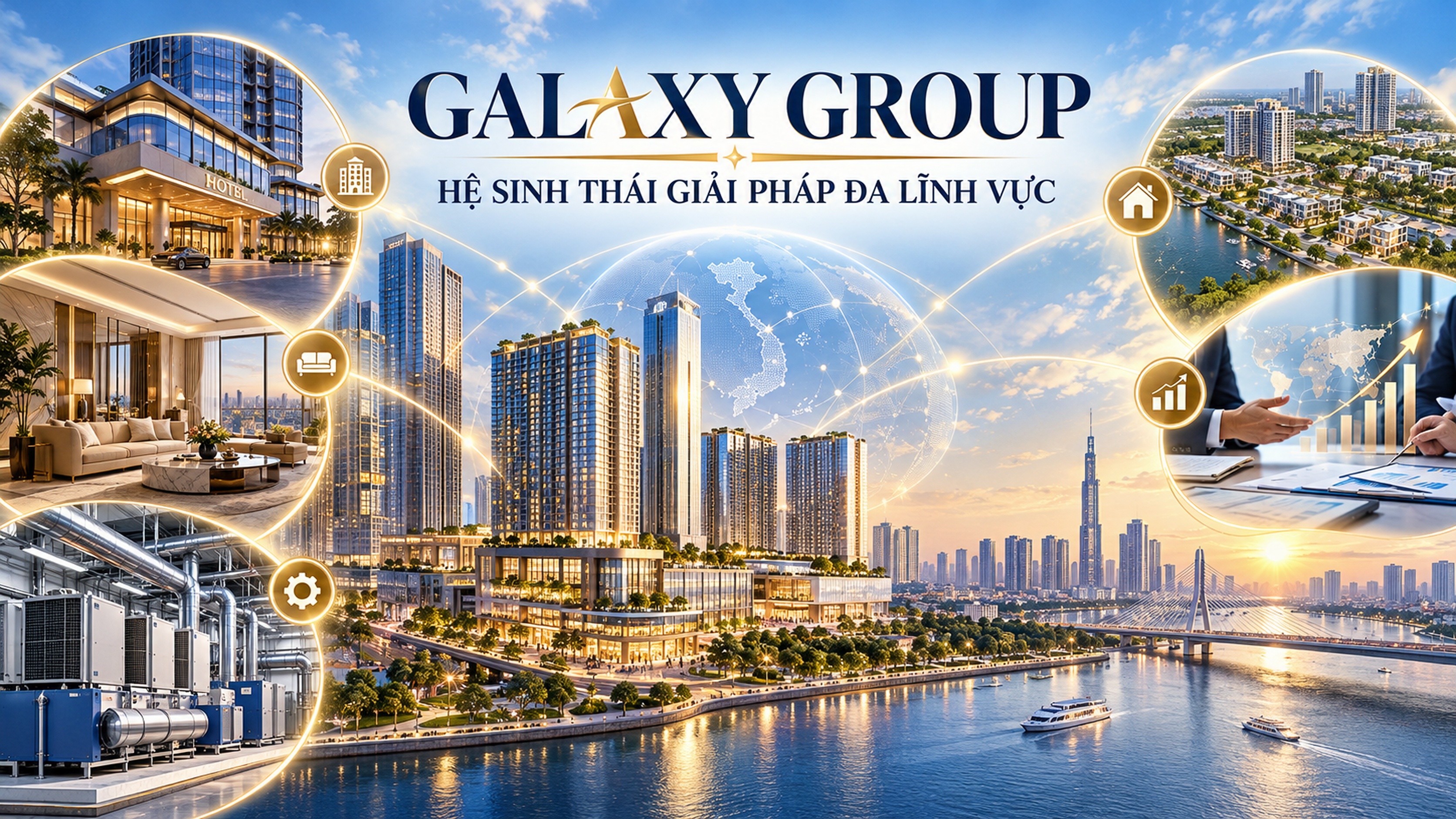 Galaxy Group định hướng phát triển hệ sinh thái giải pháp đa ngành