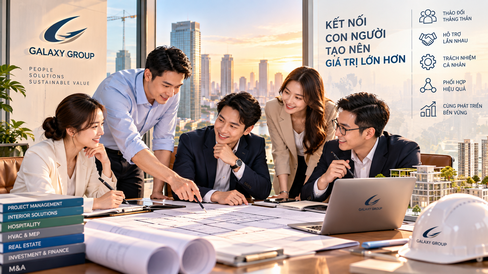Galaxy Group xây dựng văn hóa gắn kết trong môi trường làm việc