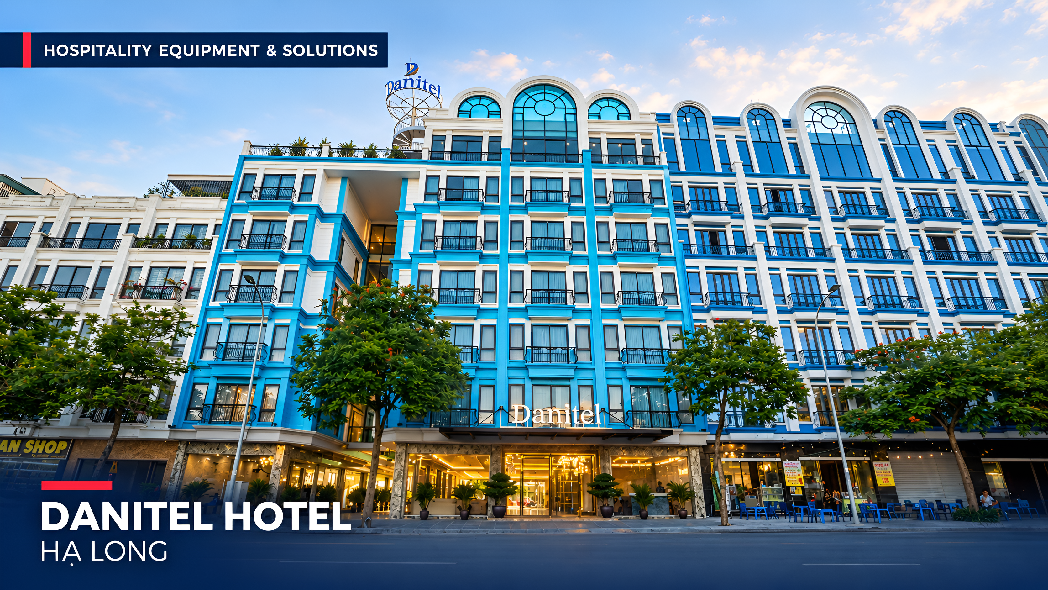 Toàn cảnh dự án Danitel Hotel Hạ Long
